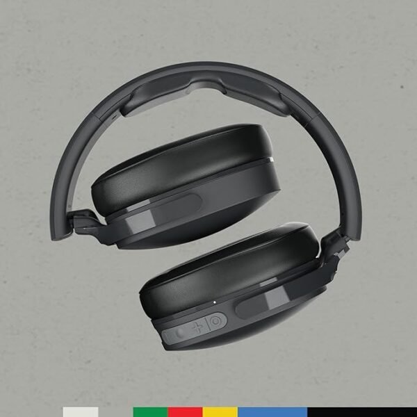 Skullcandy Hesh Evo Over-Ear Wireless Headphones, 36 Hours Battery Life, Micro, Compatible with iPhone, Android and Bluetooth Devices - Black - Image 3