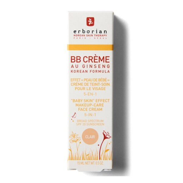 ERBORIAN BB Cream Clair Nude 15ml 45ml SPF20 K-Beauty - Image 3